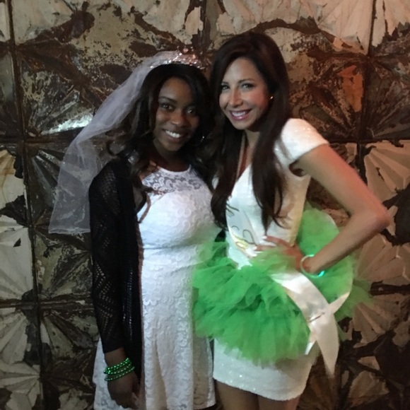 Dress the population white sequin - Picture 5 of 5